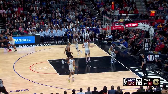 【2023年02月15日 勇士vs快船集锦】纵横捭阖无人可挡 库明加突破欧洲步飞身上篮