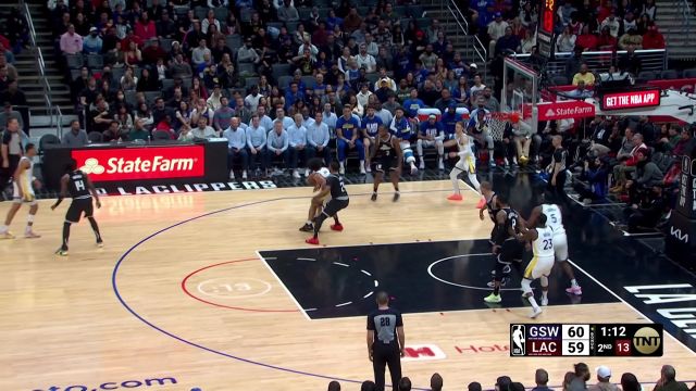 【2023年02月15日 勇士vs快船集锦】追梦底角三分命中 勇士生涯三分达到603个超越蒂姆-哈达威