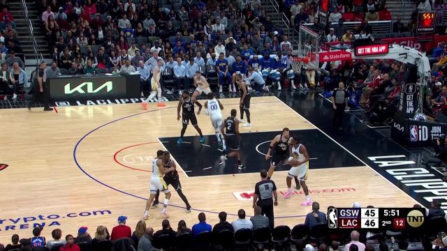 【2023年02月15日 勇士vs快船集锦】普尔底角三分强势开火 莱昂纳德外线抽枪甩狙强势还击