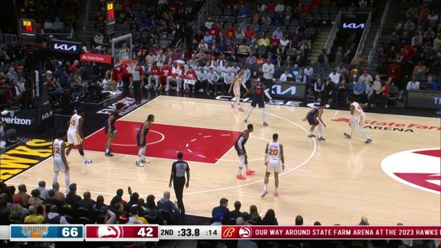 【2023年02月16日 尼克斯vs老鹰集锦】一点机会都不放过！卡佩拉拔地而起暴力补扣