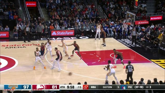 【2023年02月16日 尼克斯vs老鹰集锦】直接锁死！哈腾找准时机钉板大帽奥孔古