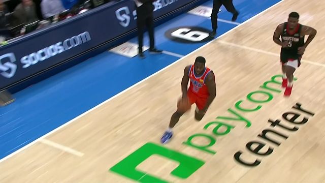 【2023年02月16日 火箭vs雷霆集锦】火箭96-133雷霆 雷霆队多点开花主场大胜火箭