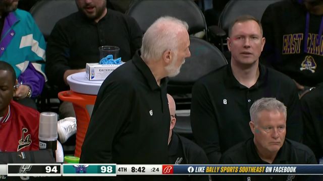 【2023年02月16日 马刺vs黄蜂集锦】马刺110-120黄蜂 鲍尔砍下三双黄蜂七人上双大胜马刺