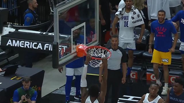 【2023年02月24日 灰熊vs76人集锦】回顾灰熊vs76人对战记录 费城渴望主场拿下连胜