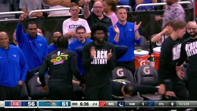 【2023年02月24日 活塞vs魔术集锦】这就是状元的进攻天赋！富尔茨献上极限后仰+反击劈扣