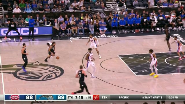 【2023年02月24日 活塞vs魔术集锦】一马平川长驱直入！萨格斯切入扣篮畅通无阻