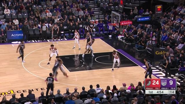 【2023年02月24日 开拓者vs国王集锦】进攻流畅丝滑！戴维斯横冲直撞滑翔上篮一气呵成