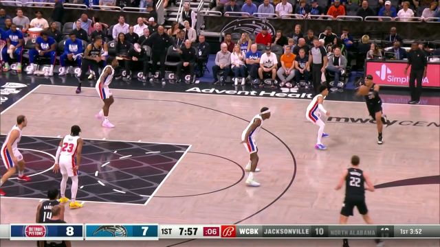 【2023年02月24日 活塞vs魔术集锦】节奏来了！小瓦格纳撤步三分+中路切入不在话下