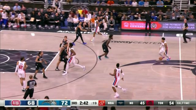 【2023年02月24日 活塞vs魔术集锦】永远保持冲击力！迪亚洛发挥身体素质优势连续完成空中作业