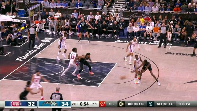 【2023年02月24日 活塞vs魔术集锦】反击急先锋！迪亚洛抓转换内外结合连连取分