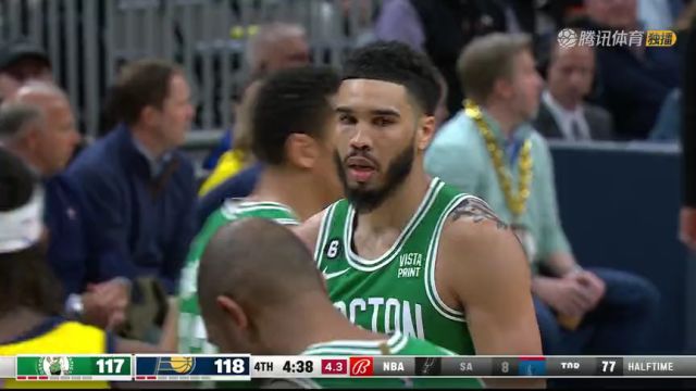 【2023年02月24日】凯尔特人vs步行者第4节英文原声回放
