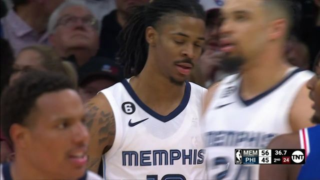 【2023年02月24日】灰熊vs76人第2节英文原声回放