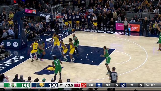 【2023年02月24日 凯尔特人vs步行者集锦】锁定胜局！塔图姆关键补篮杀死比赛