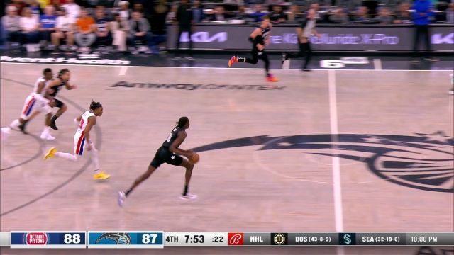 【2023年02月24日 活塞vs魔术集锦】活塞vs魔术精华纯享 卡特补扣绝杀 魔术七人上双止连败