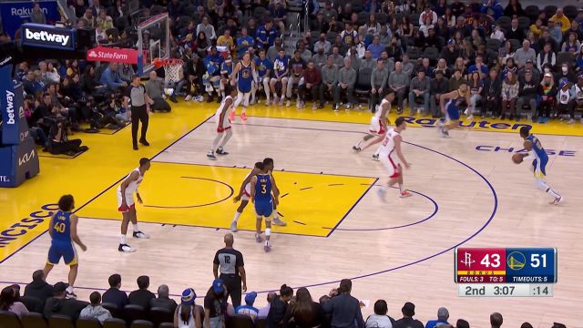 【2023年02月25日 火箭vs勇士集锦】难度系数五颗星！马丁电光火石间极限出手打成反击