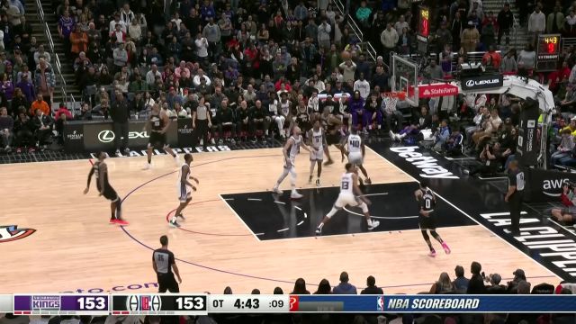 【2023年02月25日 国王vs快船集锦】乔治vs国王集锦 龟椒组合默契依旧 全场砍下34+10