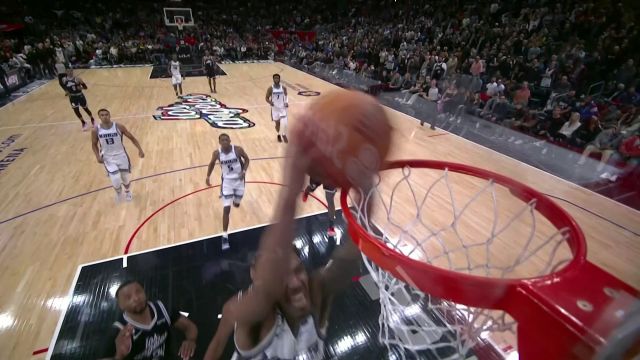 【2023年02月25日 国王vs快船集锦】蒙克vs快船集锦 替补出战飚中绝平拿下全场最高45分