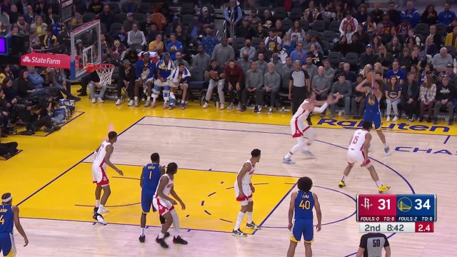 【2023年02月25日 火箭vs勇士集锦】火箭101-116勇士 克莱12记三分勇士送火箭8连败