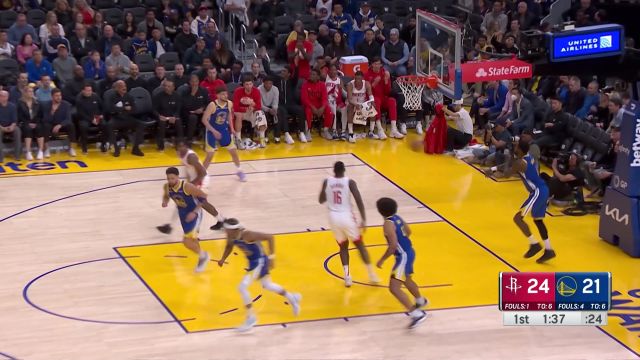 【2023年02月25日 火箭vs勇士集锦】明修栈道暗度陈仓 伊森人缝游走勾手妙传助攻克里斯托弗