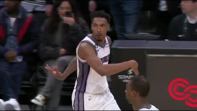 【2023年02月25日 国王vs快船集锦】绝佳的战术！蒙克大心脏三分绝平