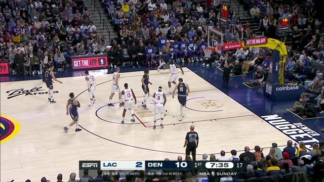 【2023年02月27日 快船vs掘金集锦】眼观六路耳听八方 穆雷弧顶发牌助攻波普三分一箭穿心