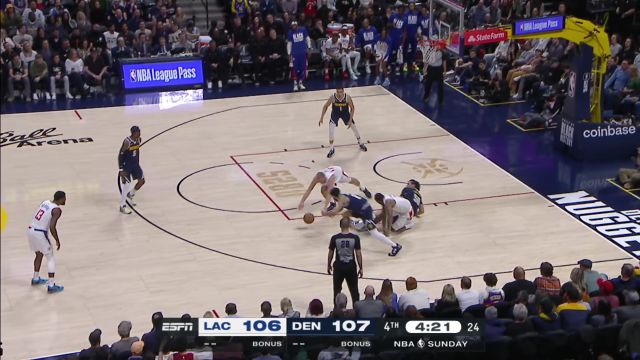 【2023年02月27日 快船vs掘金集锦】快船124-134掘金 约基奇40+17+10掘金加时险胜快船