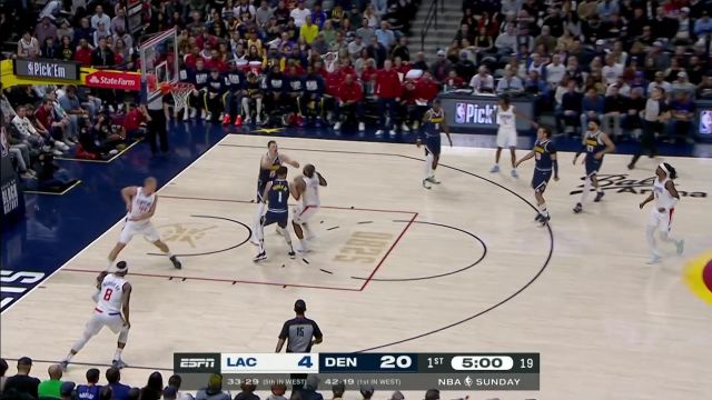 【2023年02月27日 快船vs掘金集锦】世间功夫唯快不破 小卡电光火石间突破双人夹击上篮