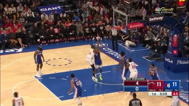 【2023年02月28日 热火vs76人集锦】怎一个强硬了得！巴特勒无惧对抗砍下屡屡打进