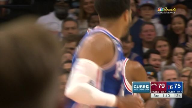 【2023年02月28日 热火vs76人集锦】控运球能力一流！哈登助飞马克西+节奏突破得心应手