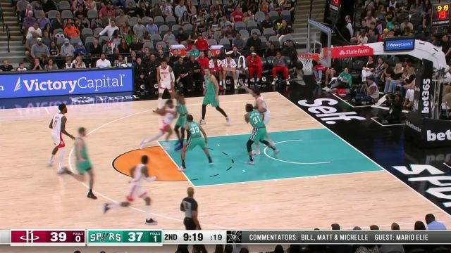 【2023年03月05日 火箭vs马刺集锦】展现身体素质的时刻 小肯扬-马丁伊森连送暴扣