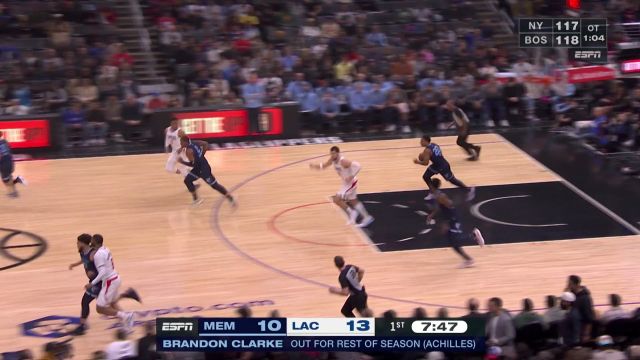 【2023年03月06日 灰熊vs快船集锦】纯纯大怨种 威少上前防守裆部被踢还被吹犯规