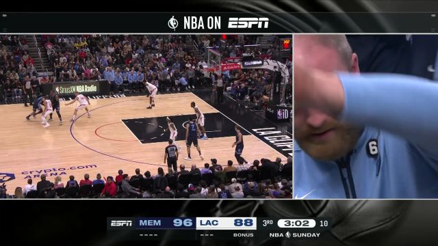 【2023年03月06日】灰熊vs快船英文原声全场回放