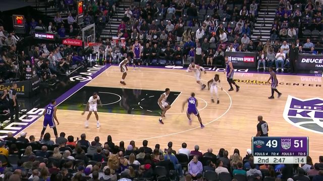 【2023年03月07日 鹈鹕vs国王集锦】手感说来就来 米切尔两记三分洞穿外线