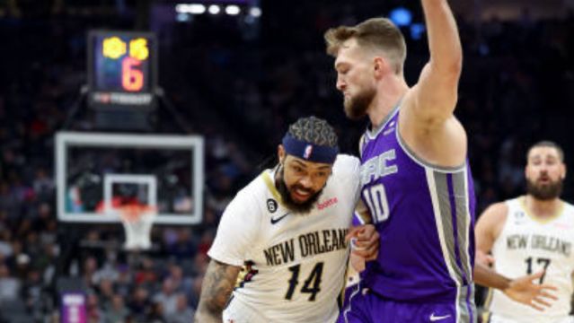 【2023年03月07日 鹈鹕vs国王集锦】鹈鹕108-123国王 国王7人上双击退鹈鹕