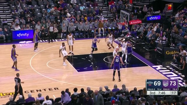 【2023年03月07日 鹈鹕vs国王集锦】米切尔仙人指路 赫尔特篮下吃饼轻松扣篮