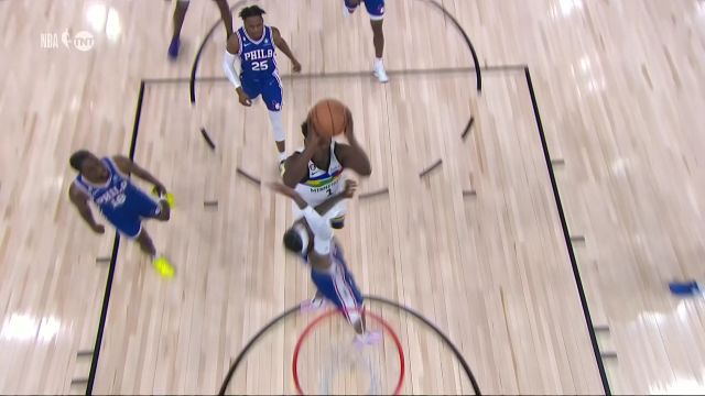 【2023年03月08日 76人vs森林狼集锦】Anthony Edwards 比赛集锦 76人