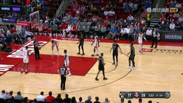【2023年03月08日】篮网vs火箭第3节中文解说回放