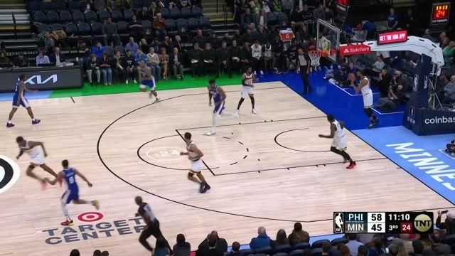 【2023年03月08日 76人vs森林狼集锦】恩比德vs森林里集锦 轻松随意轰下39分三节打卡下班