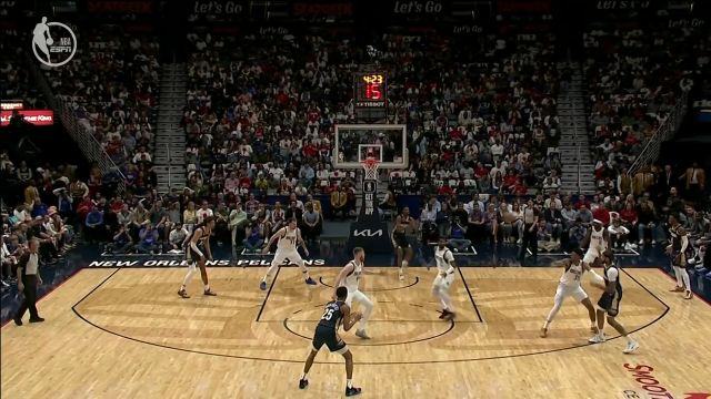 【2023年03月09日 独行侠vs鹈鹕集锦】直接打穿篮下 英格拉姆连线琼斯轻松上篮建功