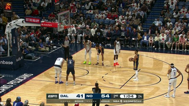 【2023年03月09日】NBA常规赛：独行侠vs鹈鹕第2节英文原声回放