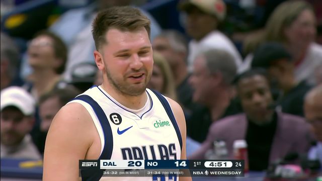 【2023年03月09日】NBA常规赛：独行侠vs鹈鹕第1节英文原声回放