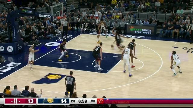 【2023年03月10日 火箭vs步行者集锦】本赛季联盟三分王就此诞生 希尔德投中个人第247记三分球