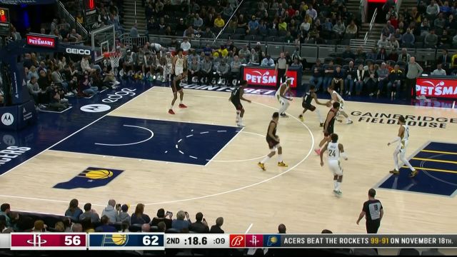 【2023年03月10日 火箭vs步行者集锦】小型飙分现场！小肯扬-马丁单臂飞扣哈利伯顿突破上篮