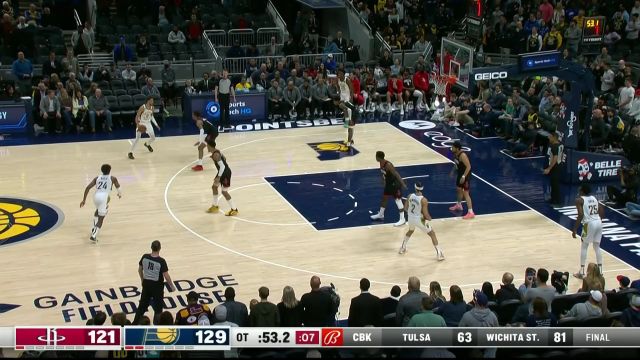 【2023年03月10日 火箭vs步行者集锦】火箭125-134步行者 哈利伯顿29+19统治加时赛