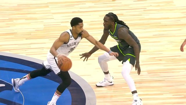 【2023年03月11日 篮网vs森林狼集锦】指如疾风势如闪电！丁威迪大步流星战斧劈扣丝滑流畅