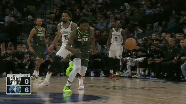 【2023年03月11日 篮网vs森林狼集锦】世间功夫唯快不破 爱德华兹鬼手抢断疾驰暴扣一条龙