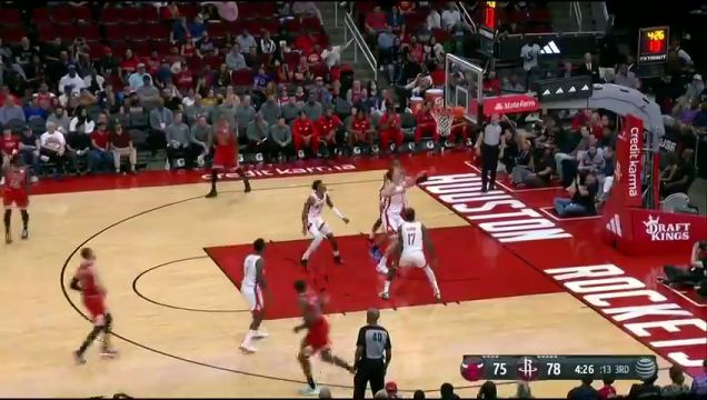 【2023年03月12日】NBA常规赛：公牛vs火箭第3节英文原声回放