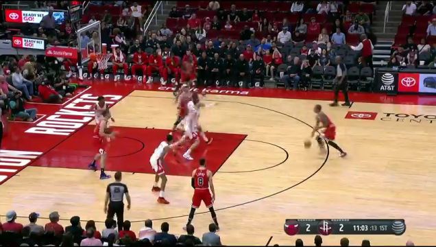 【2023年03月12日】NBA常规赛：公牛vs火箭第1节中文解说回放