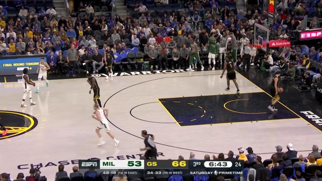 【2023年03月12日 雄鹿vs勇士集锦】投手的真正实力 阿伦内突外投予取予求