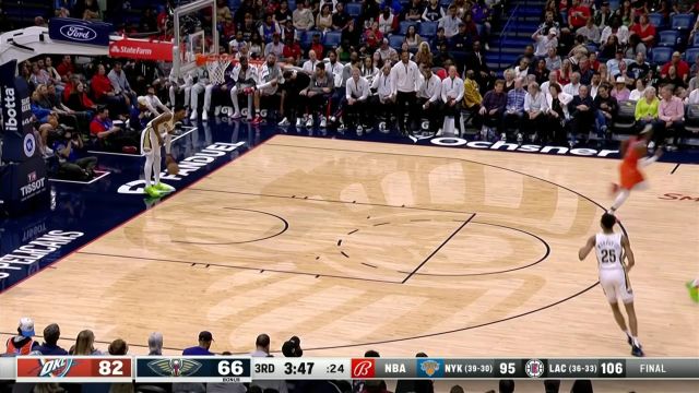 【2023年03月12日 雷霆vs鹈鹕集锦】身体素质肉眼可见！多尔特平地惊雷暴扣炸筐